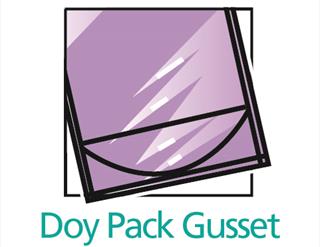 Doy pack gusset